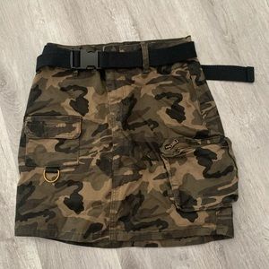 camo skirt